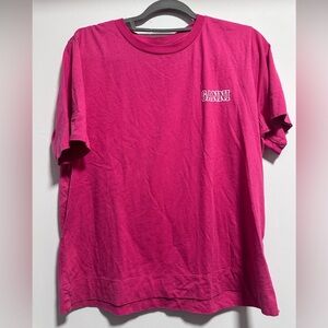 Ganni t-shirt fushia